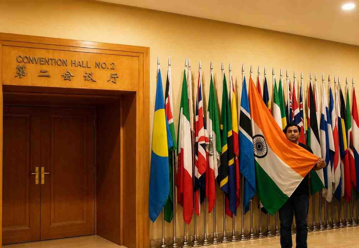 Representing India at World Cancer Congress Beijing